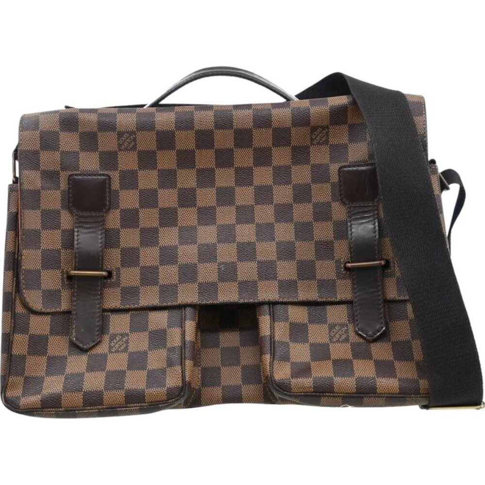 923565BC (X6) Louis Vuitton Crossbody Bag Brown Damier